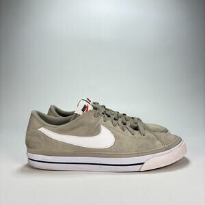 Nike Court Legacy Suede Gray Lace Up Tennis Sneakers Shoes DH0956-002 Mens Sz 12